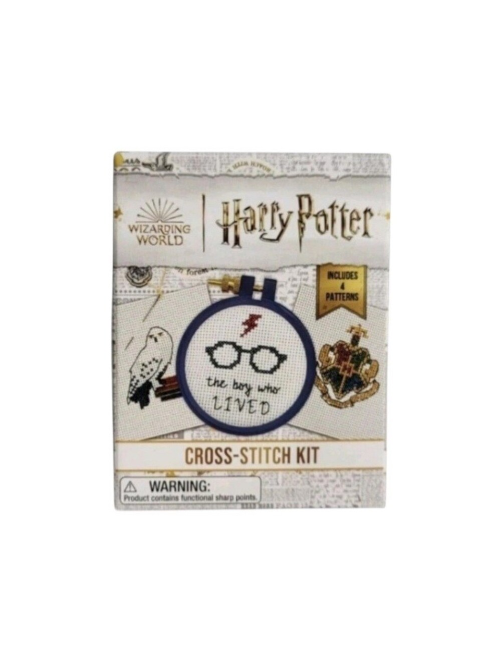 NEW Running Press Harry Potter Cross-Stitch Kit